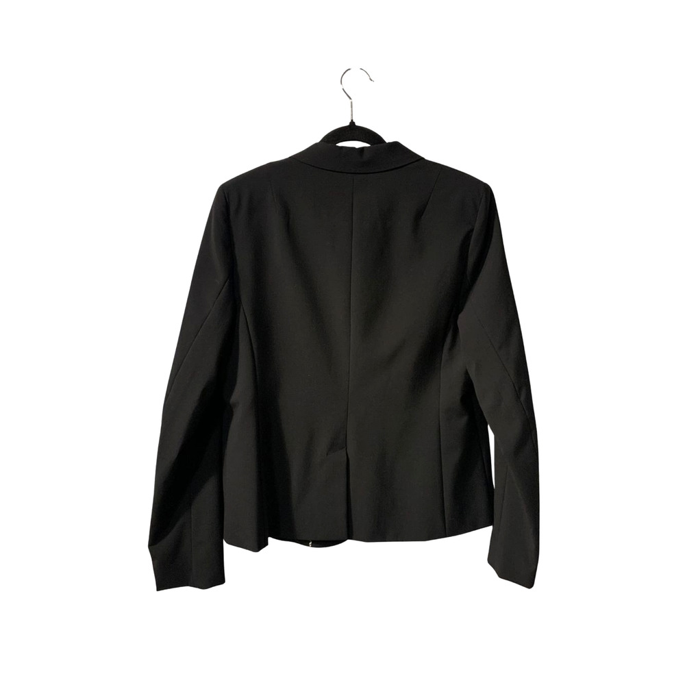 Banana Republic Women's Classic Blazer Size 12 NEW Black Washable Wool Office - Picture 2 of 13